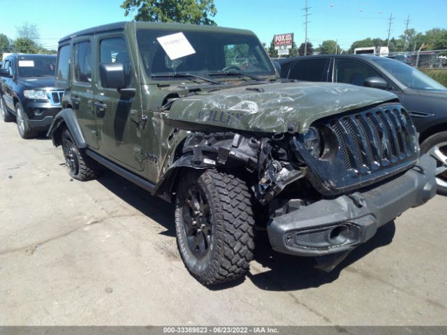 JEEP WRANGLER 2021 1c4hjxdg5mw552998