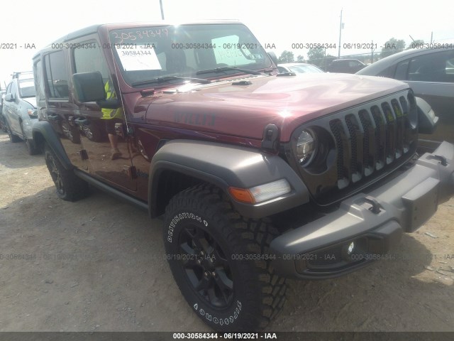 JEEP WRANGLER 2021 1c4hjxdg5mw590845