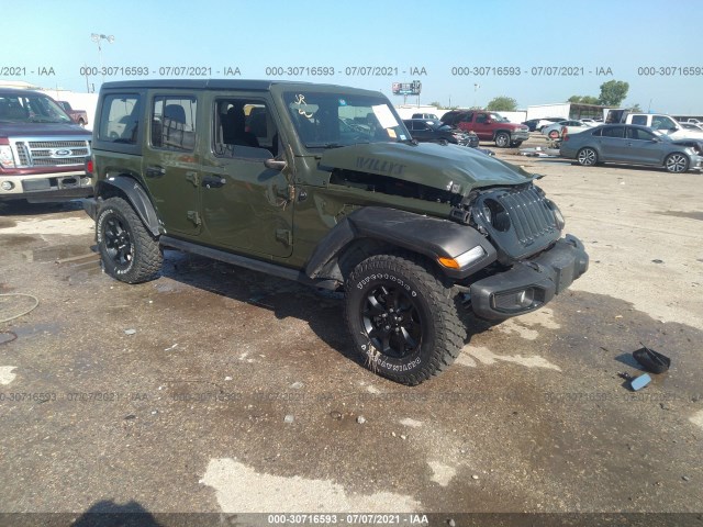 JEEP WRANGLER 2021 1c4hjxdg5mw695904