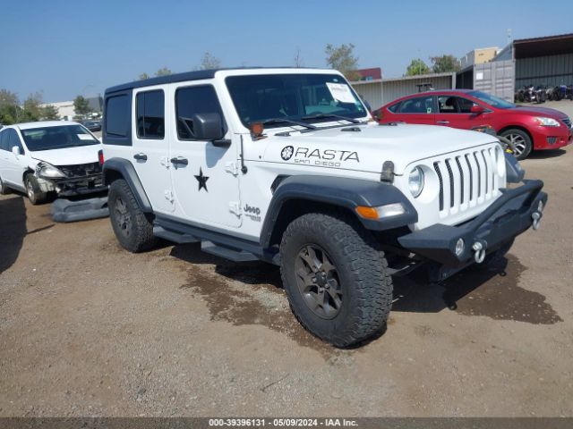 JEEP WRANGLER UNLIMITED 2018 1c4hjxdg6jw319823