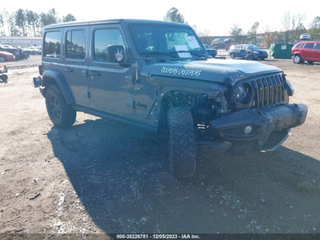 JEEP WRANGLER UNLIMITED 2022 1c4hjxdg6nw140526