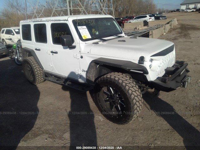 JEEP WRANGLER UNLIMITED 2018 1c4hjxdg7jw293507