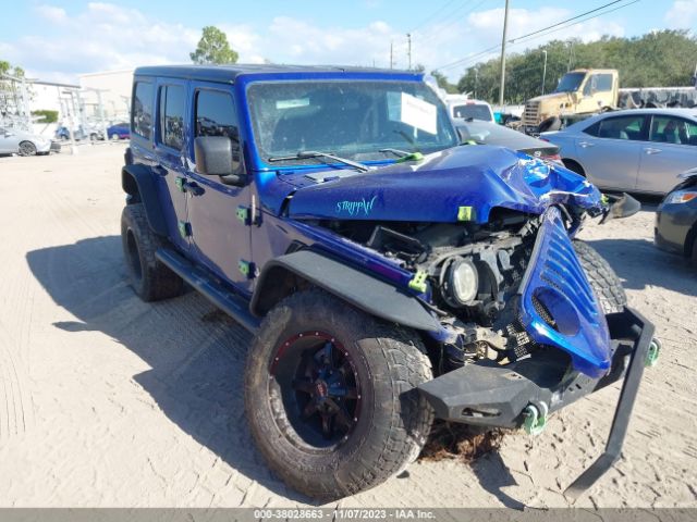 JEEP WRANGLER UNLIMITED 2019 1c4hjxdg7kw582209