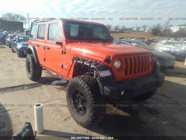 JEEP WRANGLER UNLIMITED 2019 1c4hjxdg7kw627522