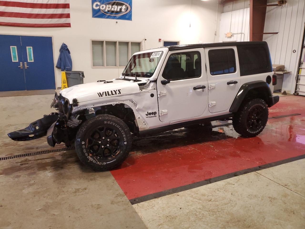 JEEP WRANGLER 2022 1c4hjxdg7nw139966