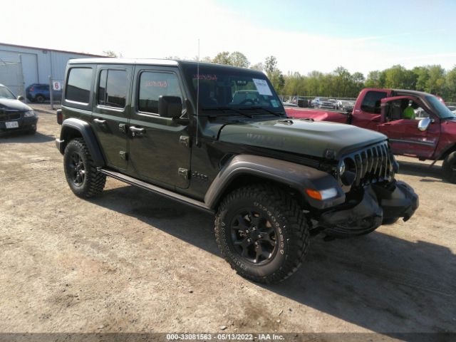 JEEP WRANGLER 2022 1c4hjxdg7nw214567