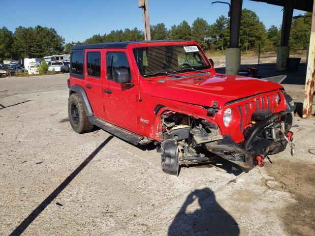 JEEP WRANGLER U 2018 1c4hjxdg9jw127957