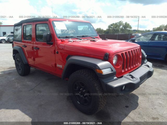 JEEP WRANGLER UNLIMITED 2018 1c4hjxdg9jw153023