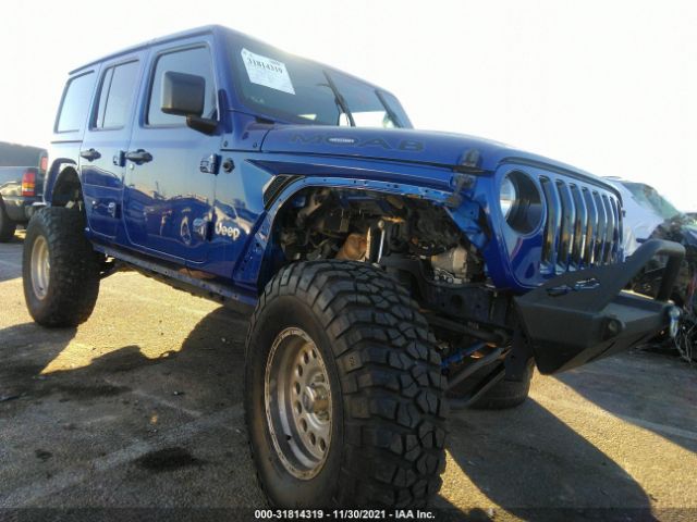 JEEP WRANGLER UNLIMITED 2019 1c4hjxdg9kw558073