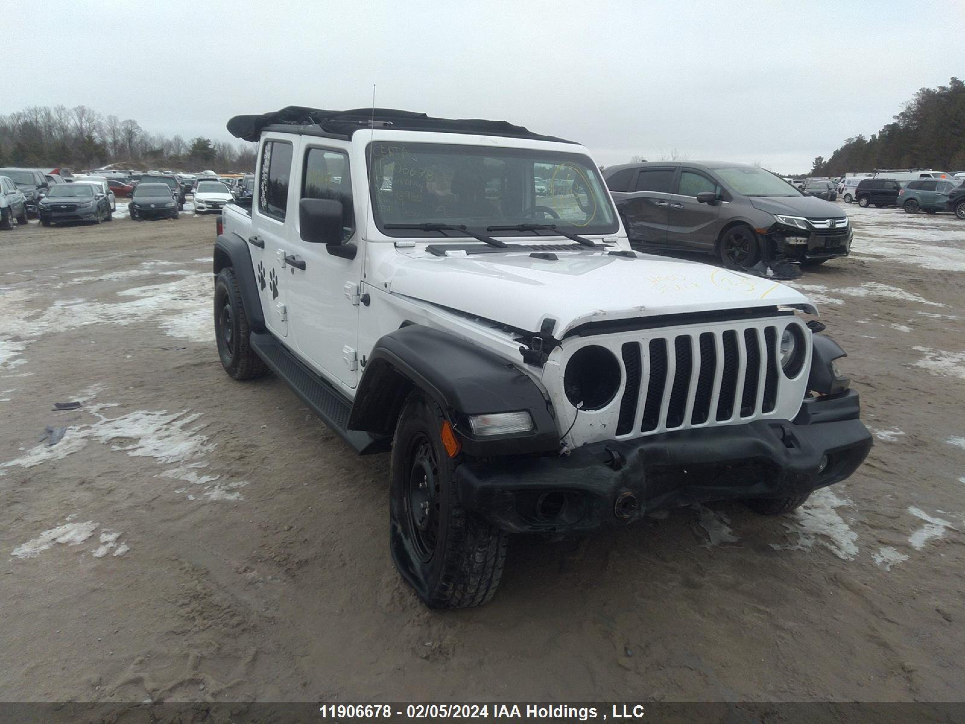 JEEP WRANGLER 2019 1c4hjxdgxkw648980