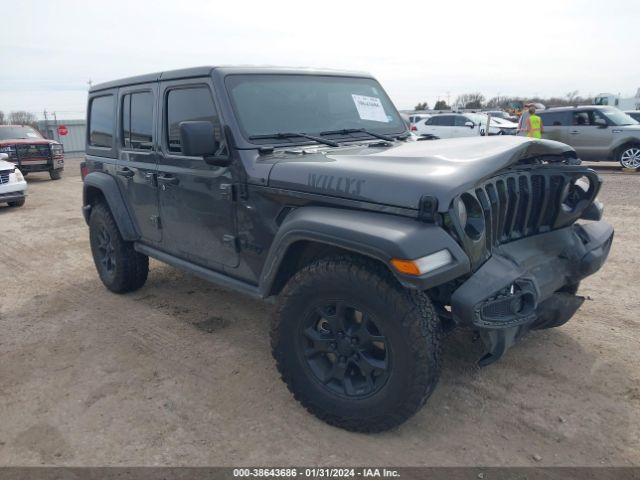 JEEP WRANGLER UNLIMITED 2022 1c4hjxdm5nw131547