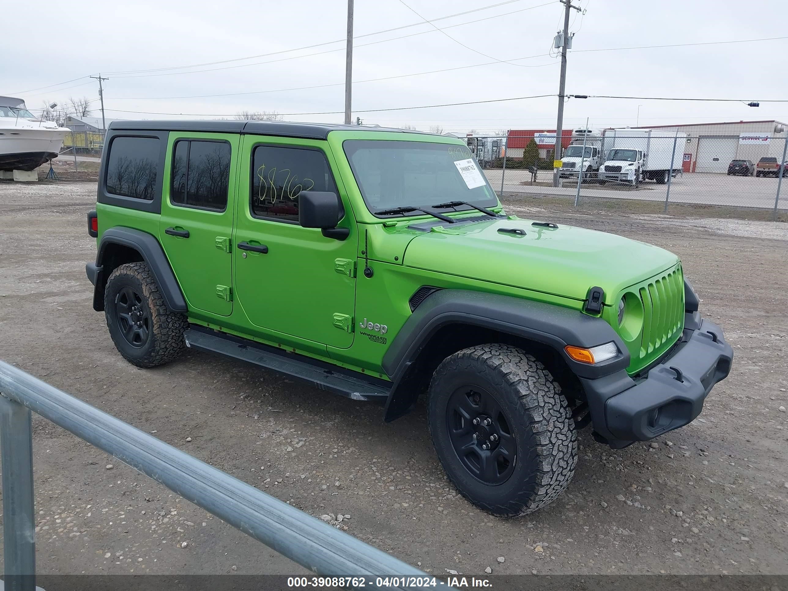 JEEP WRANGLER 2018 1c4hjxdn0jw292763