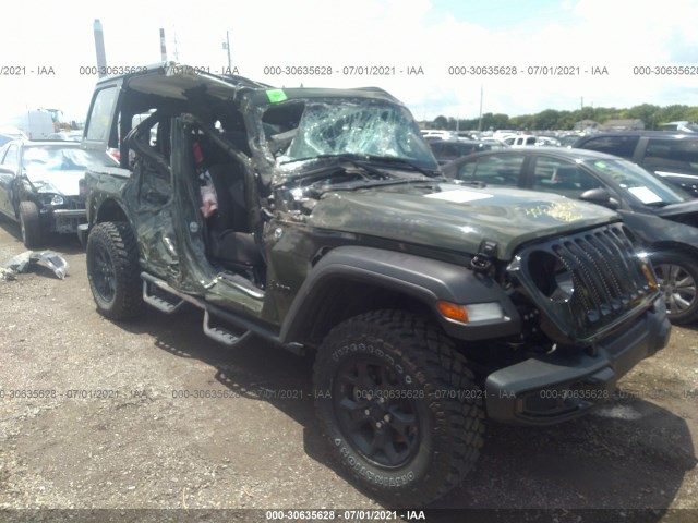 JEEP WRANGLER 2021 1c4hjxdn1mw662946