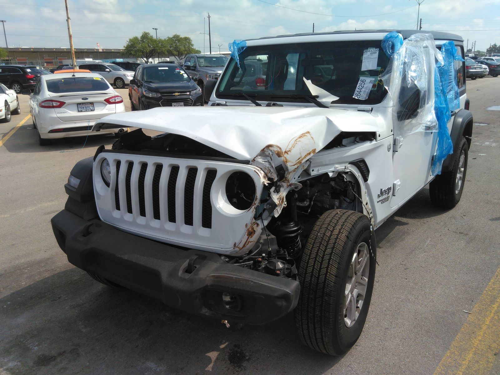 JEEP WRANGLER 4C 2021 1c4hjxdn2mw592583