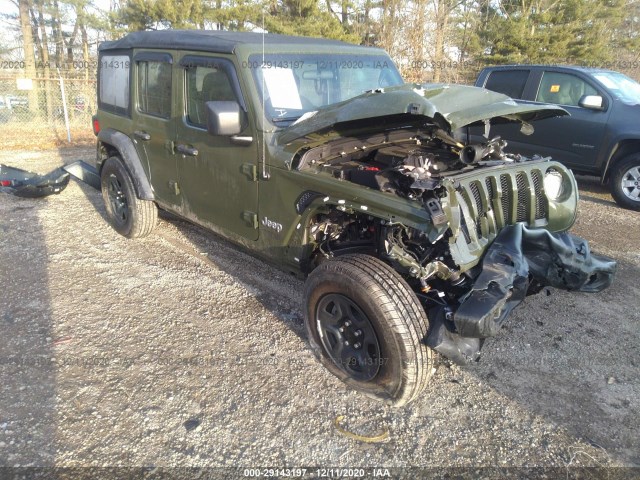 JEEP WRANGLER UNLIMITED SPORT 2021 1c4hjxdn3mw502325