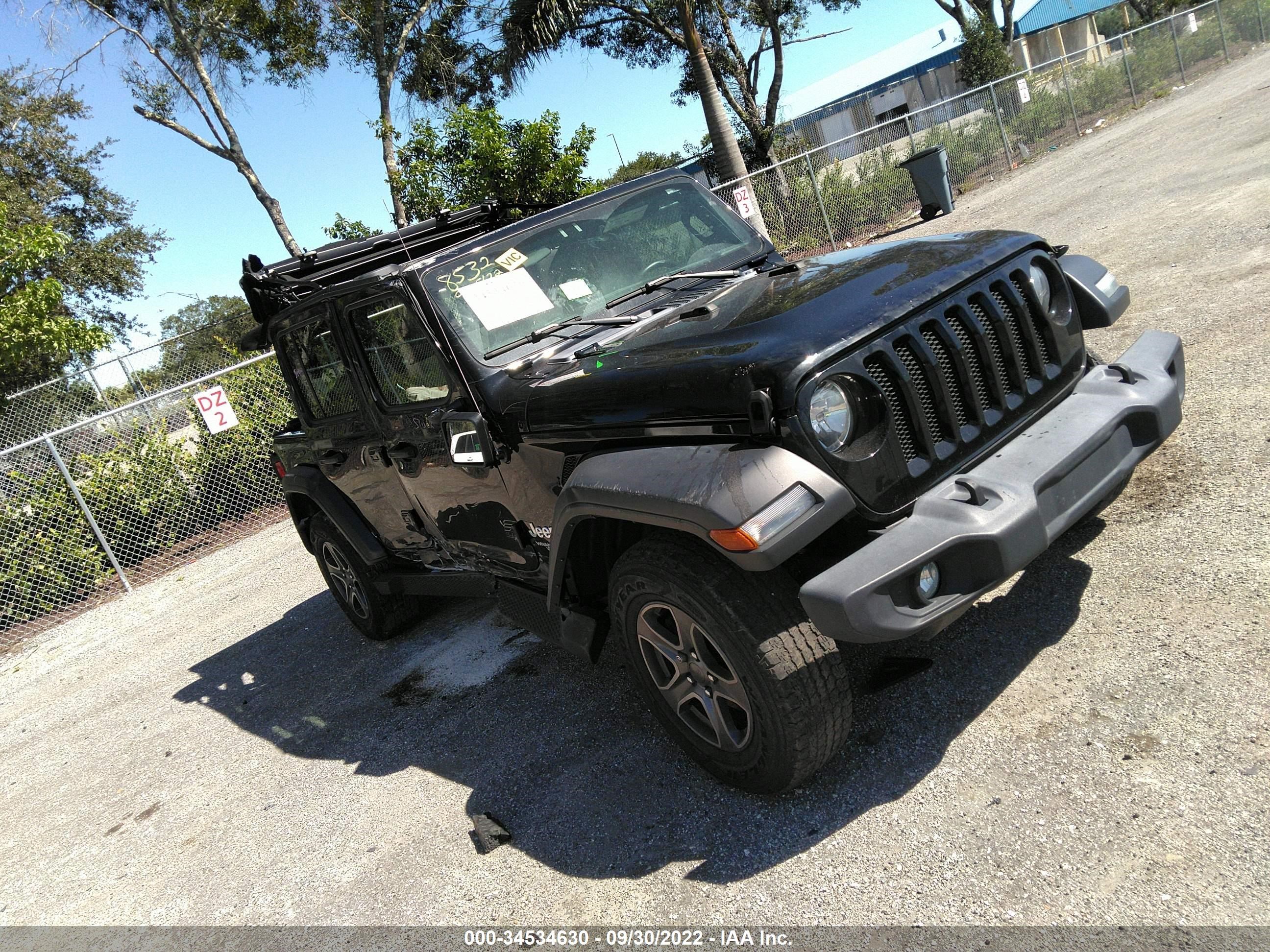 JEEP WRANGLER 2018 1c4hjxdn4jw198532