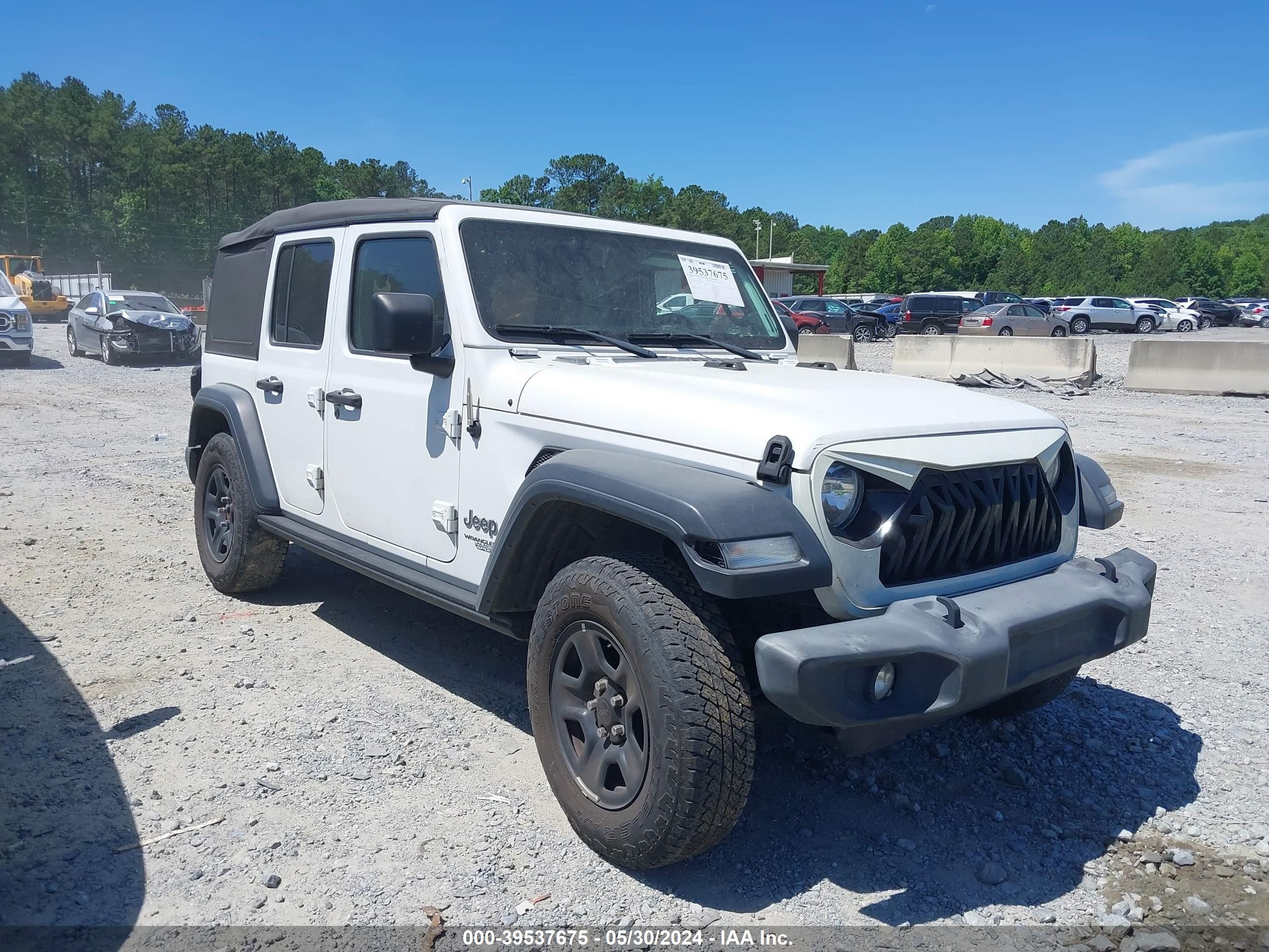 JEEP WRANGLER 2020 1c4hjxdn4lw334645