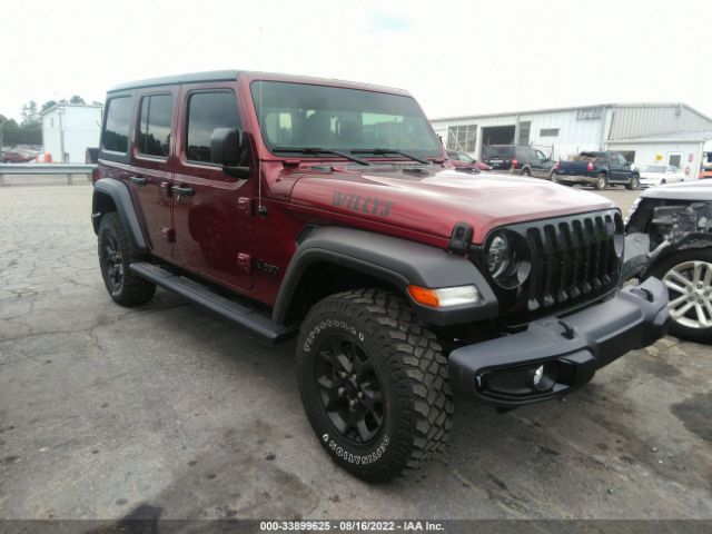 JEEP WRANGLER 2021 1c4hjxdn5mw664800