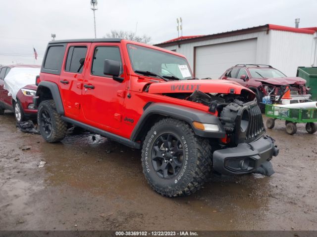 JEEP WRANGLER UNLIMITED 2021 1c4hjxdn7mw562950