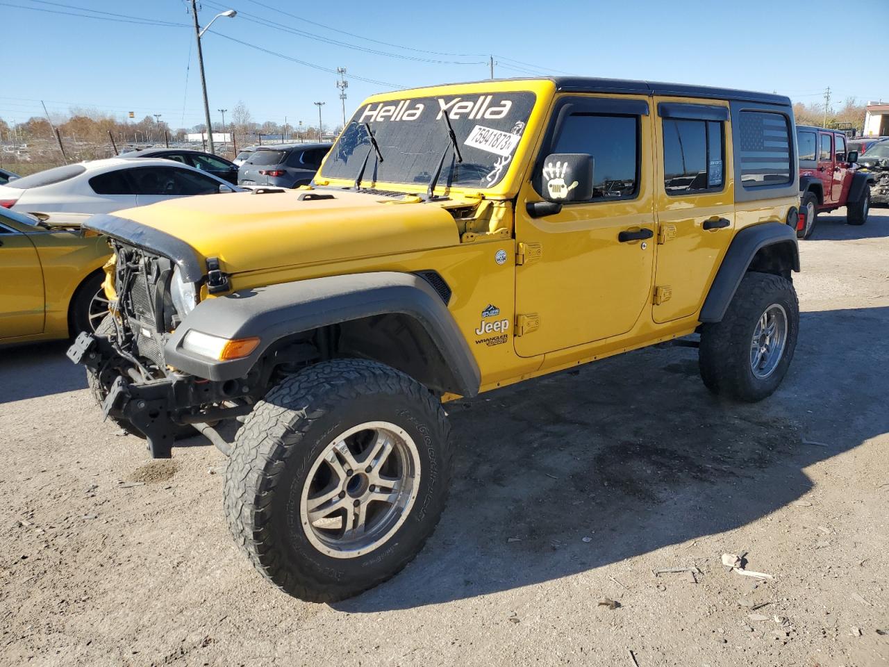 JEEP WRANGLER 2019 1c4hjxdn8kw589443