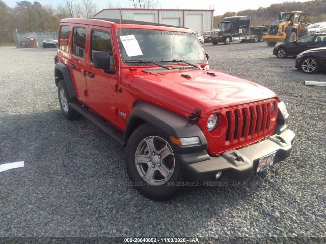 JEEP WRANGLER UNLIMITED S 2021 1c4hjxdn8mw521162