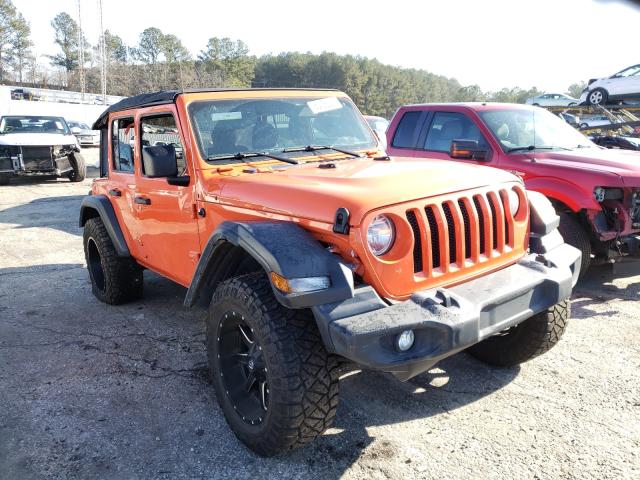 JEEP WRANGLER UNLIMITED 2018 1c4hjxdnxjw266798