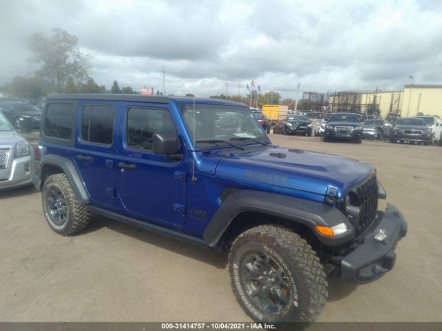 JEEP WRANGLER UNLIMITED 2020 1c4hjxdnxlw329398