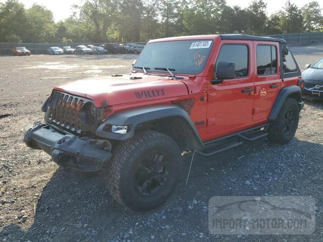 JEEP WRANGLER 2021 1c4hjxdnxmw663190