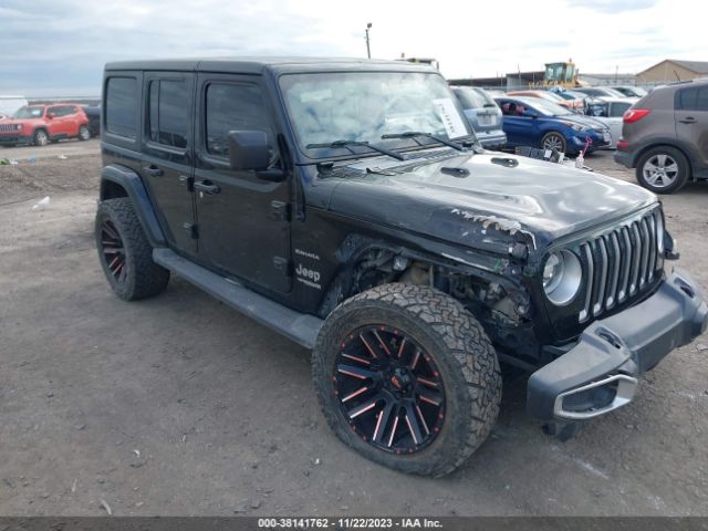 JEEP WRANGLER UNLIMITED 2018 1c4hjxeg8jw140147