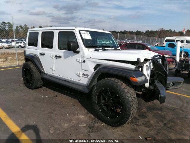 JEEP WRANGLER UNLIMITED 2018 1c4hjxeg9jw124118