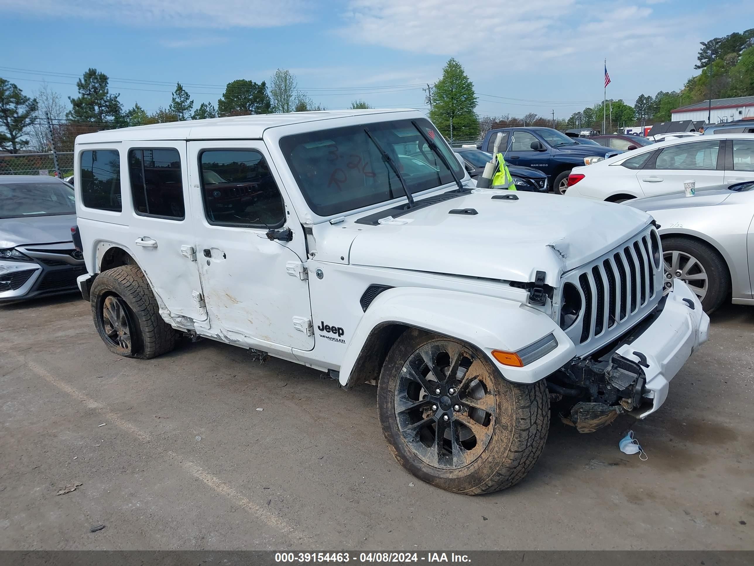 JEEP WRANGLER 2022 1c4hjxen0nw163443