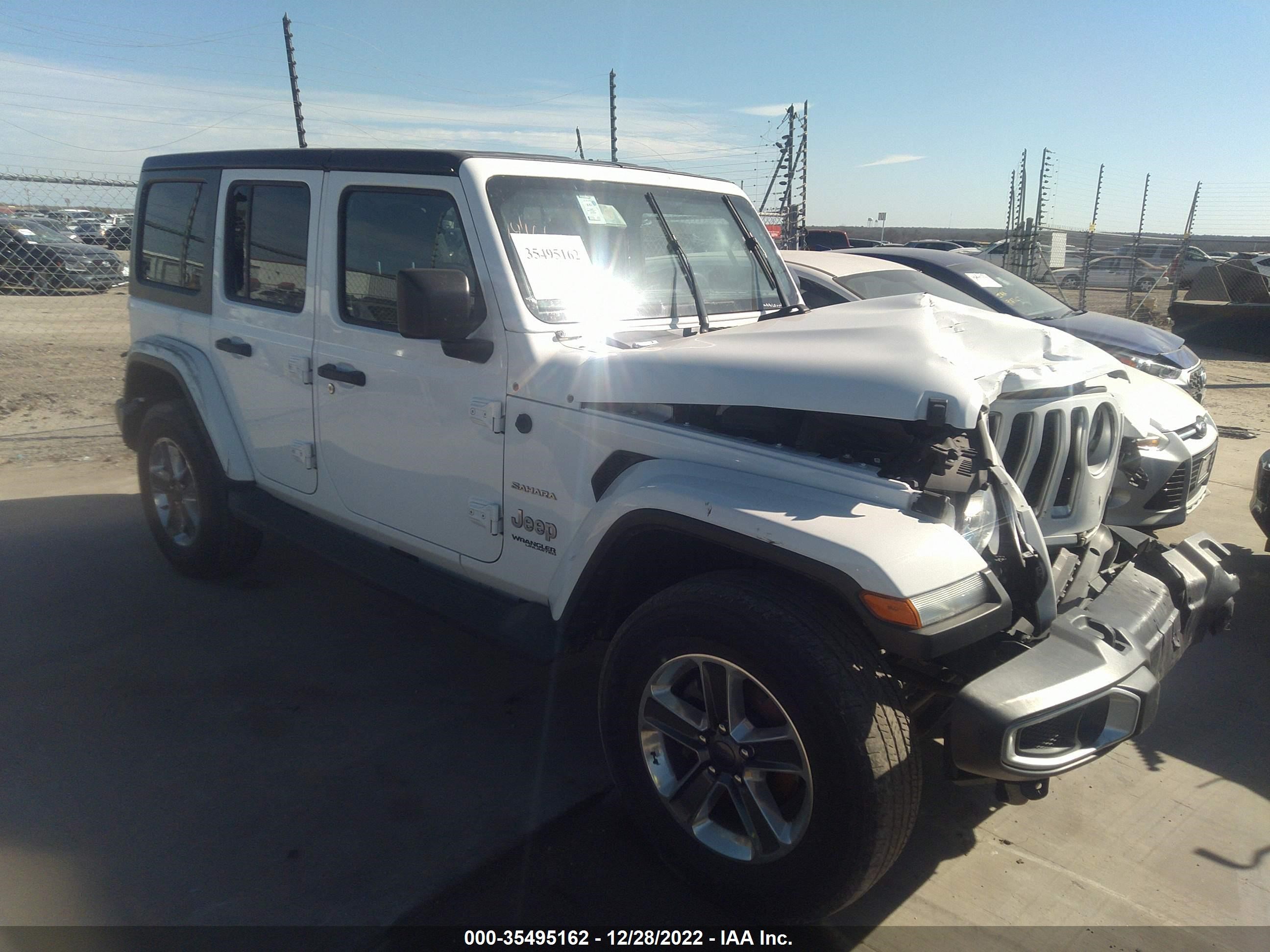 JEEP WRANGLER 2018 1c4hjxen2jw295808