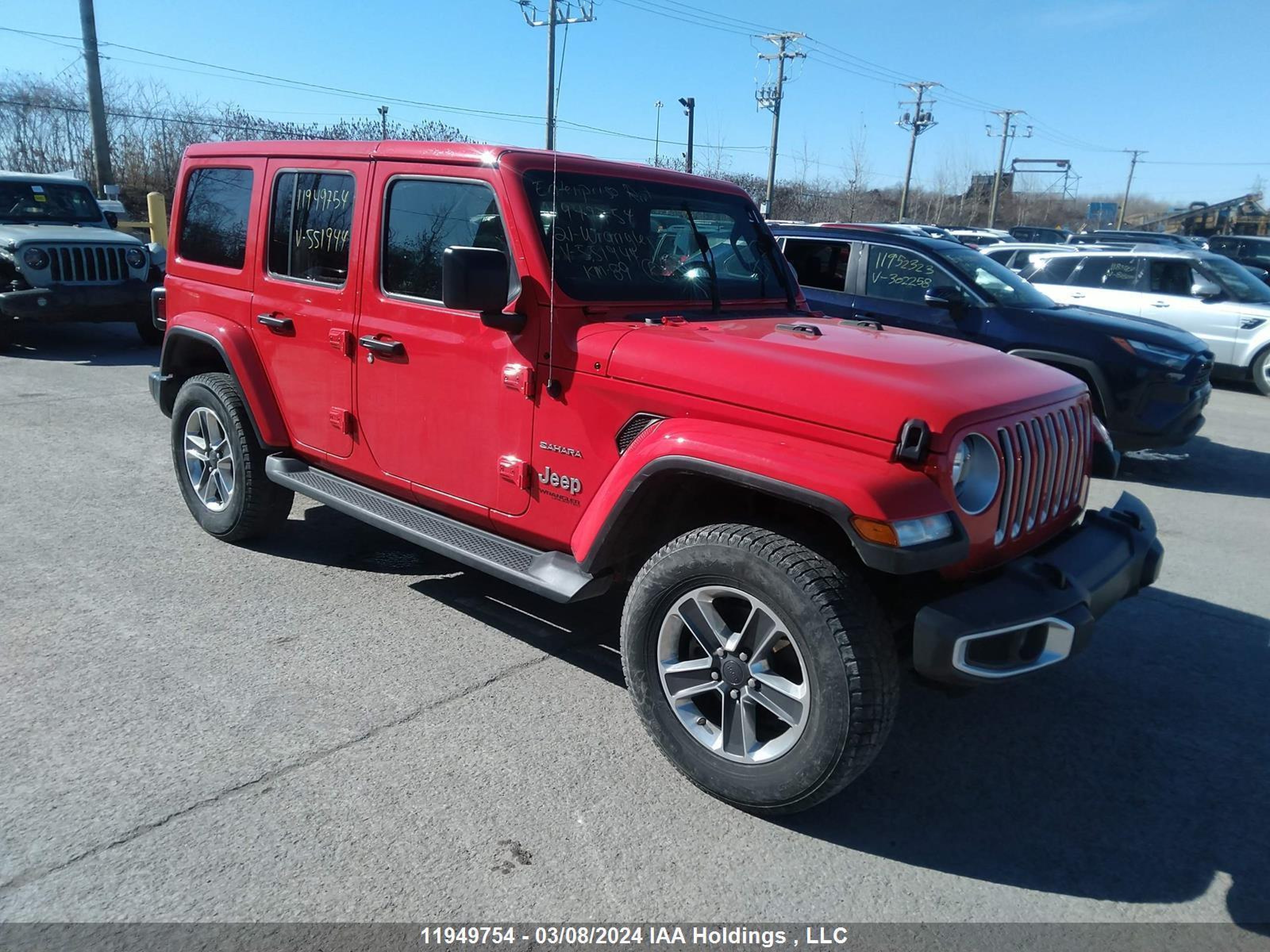 JEEP WRANGLER 2021 1c4hjxen3mw551944