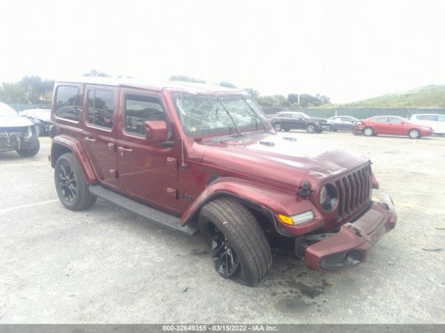 JEEP WRANGLER 2021 1c4hjxen4mw579705