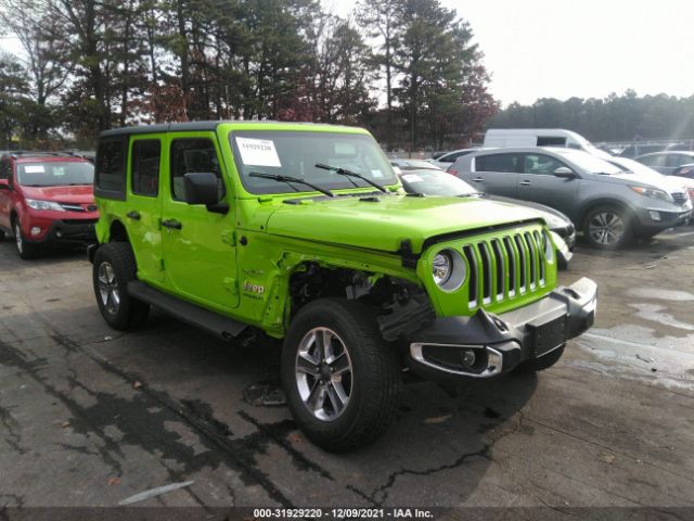 JEEP WRANGLER 2021 1c4hjxen4mw855462