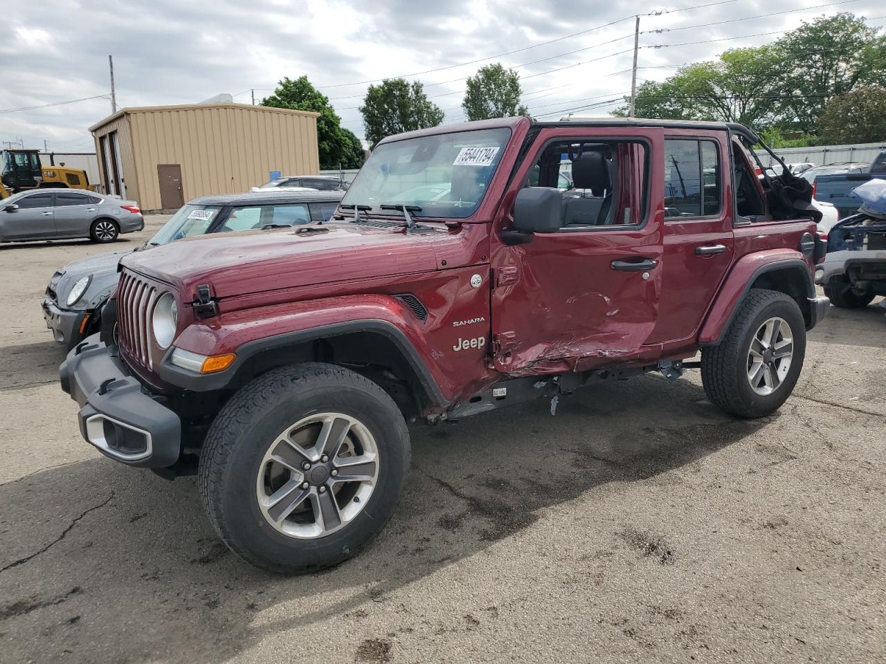 JEEP WRANGLER 2021 1c4hjxen5mw707367