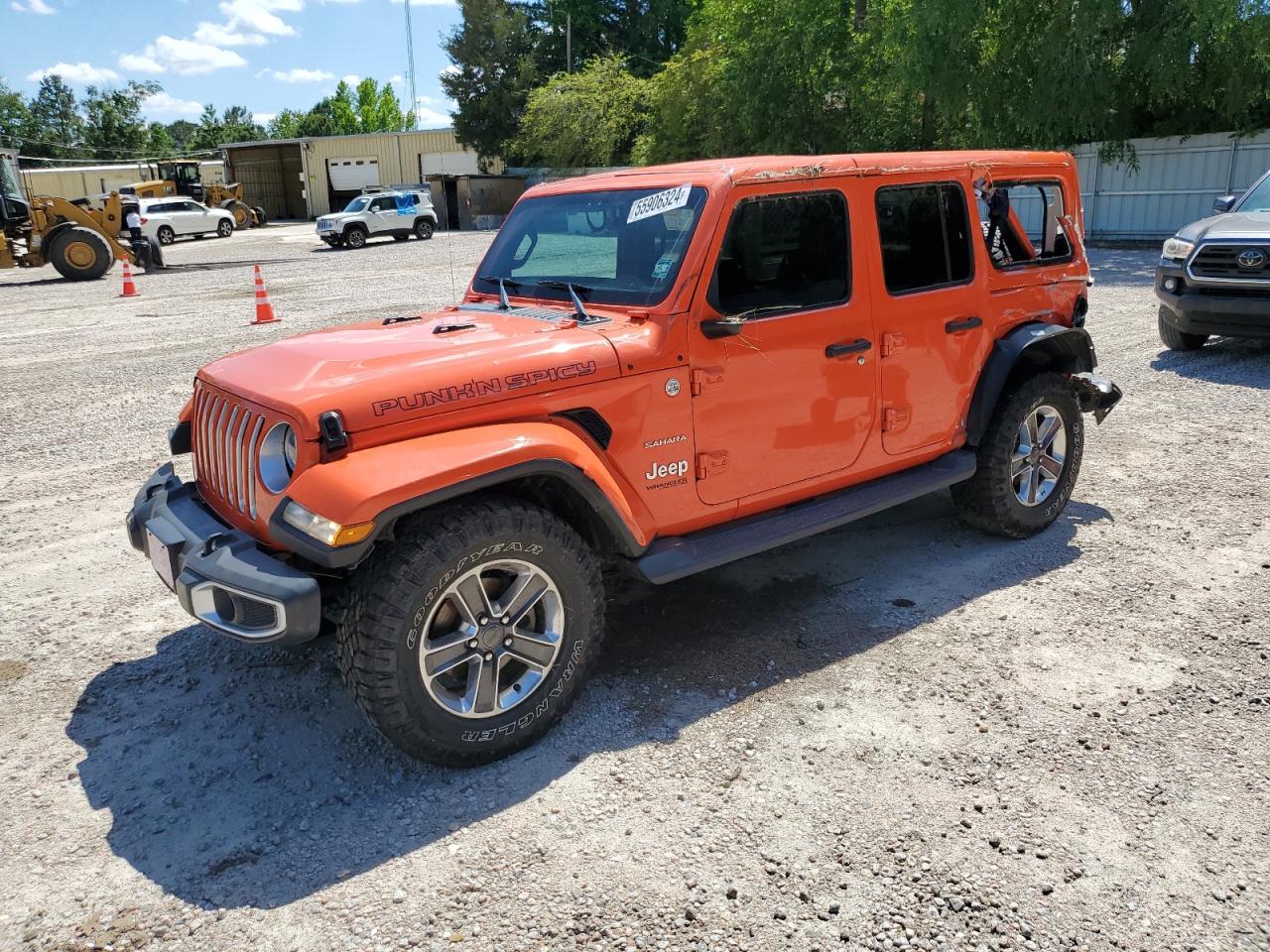 JEEP WRANGLER 2020 1c4hjxen6lw220922