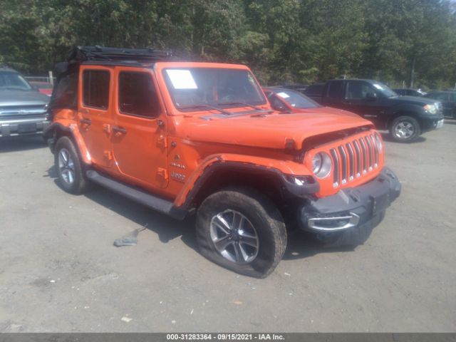 JEEP WRANGLER UNLIMITED 2018 1c4hjxen8jw193283