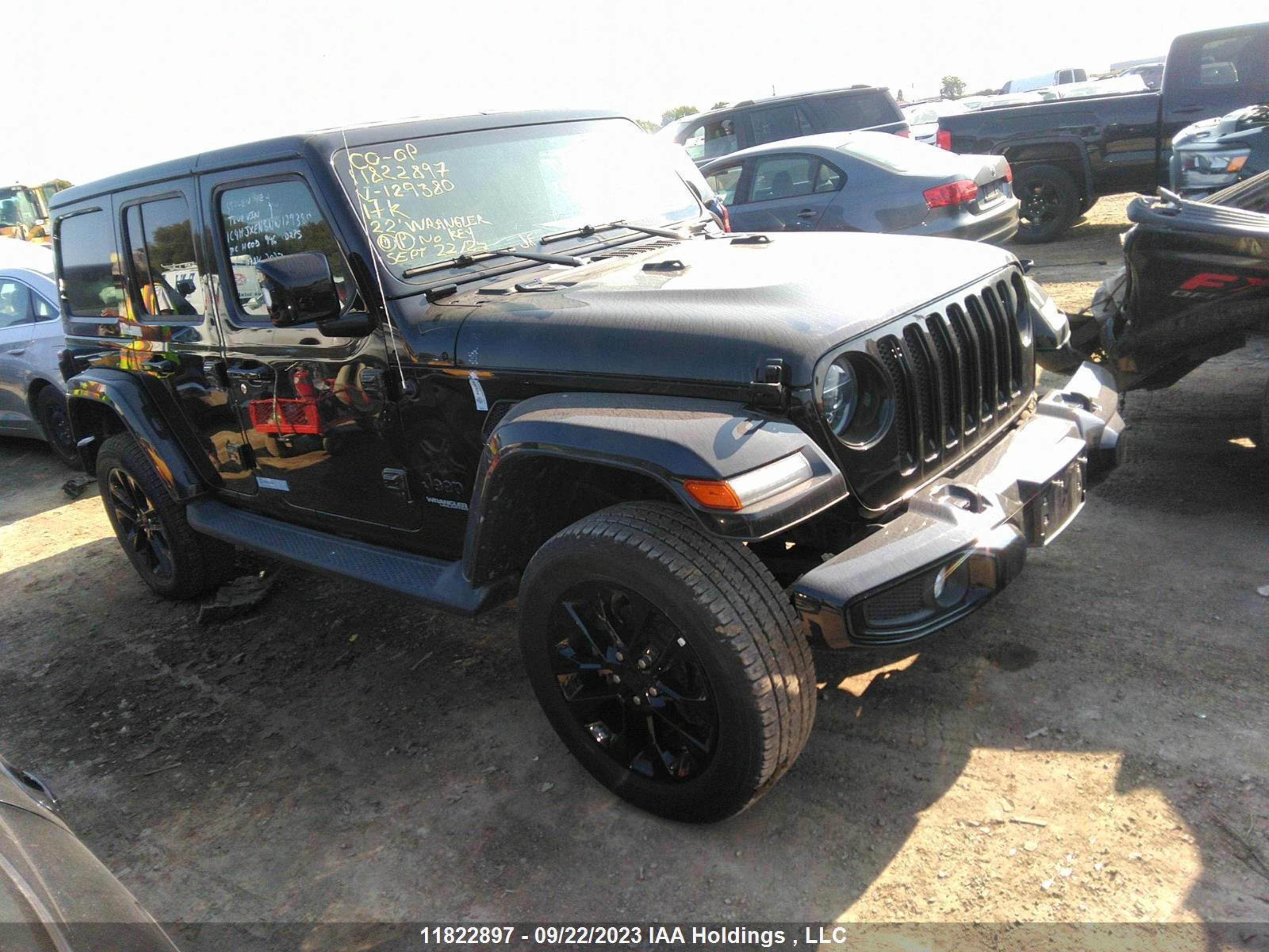 JEEP WRANGLER 2022 1c4hjxen8nw129380