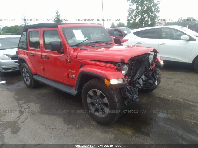 JEEP WRANGLER UNLIMITED 2018 1c4hjxen9jw204159