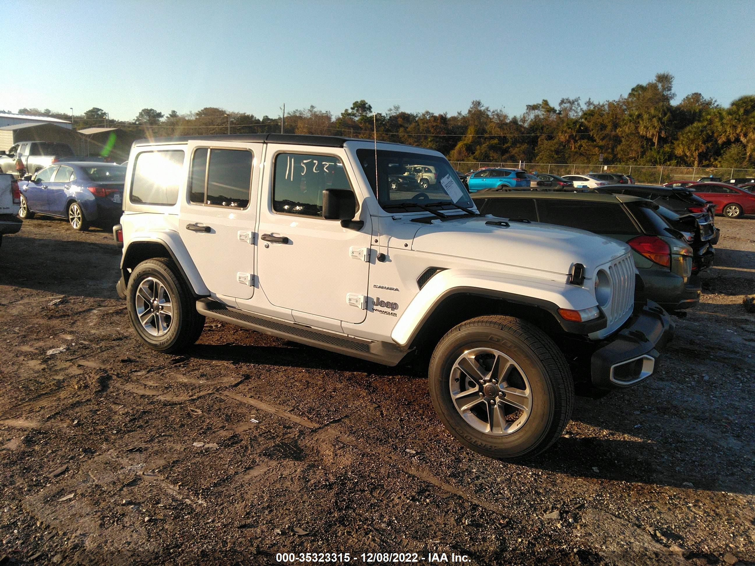 JEEP WRANGLER 2022 1c4hjxen9nw242142