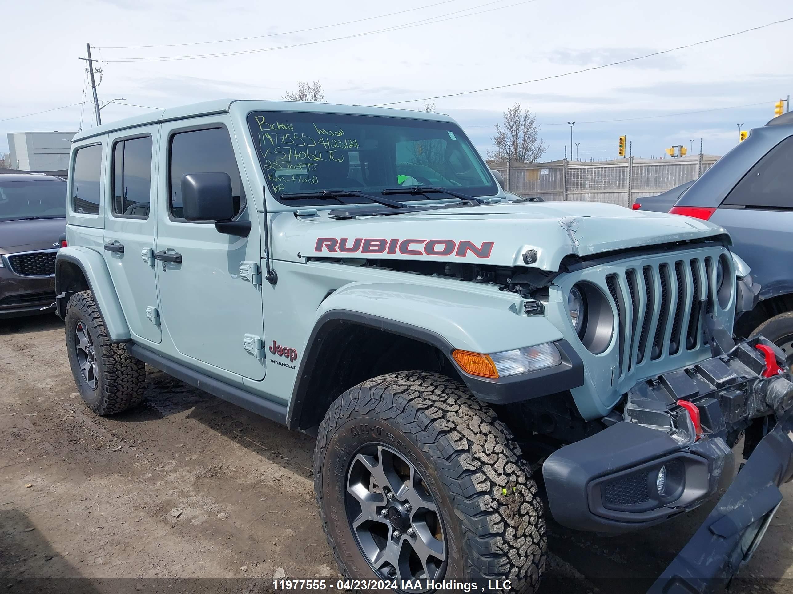 JEEP WRANGLER 2023 1c4hjxfg1pw574062