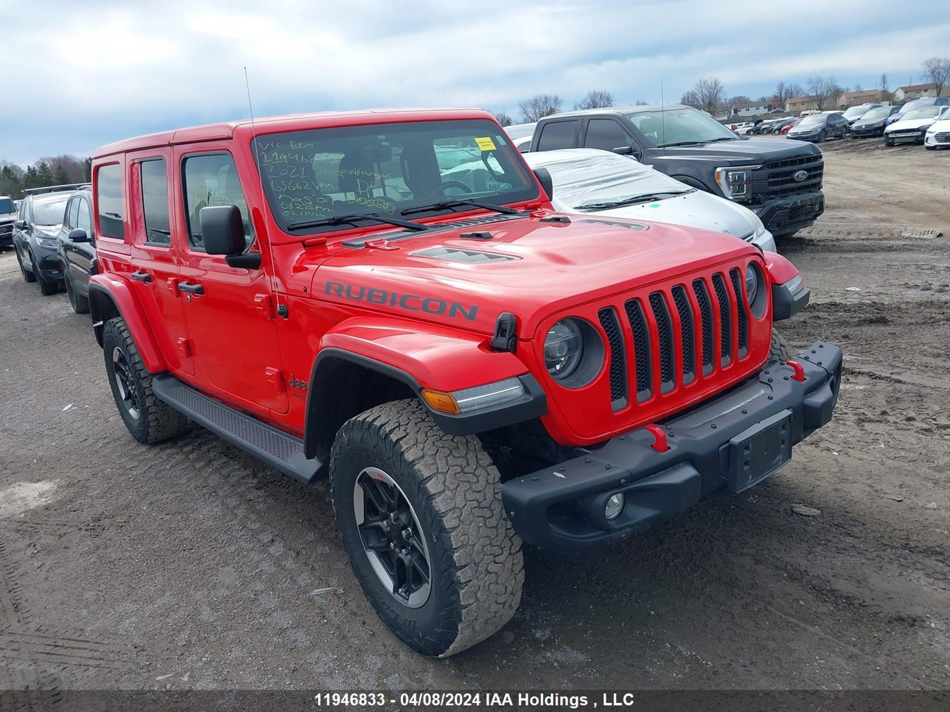 JEEP WRANGLER 2021 1c4hjxfg2mw636628