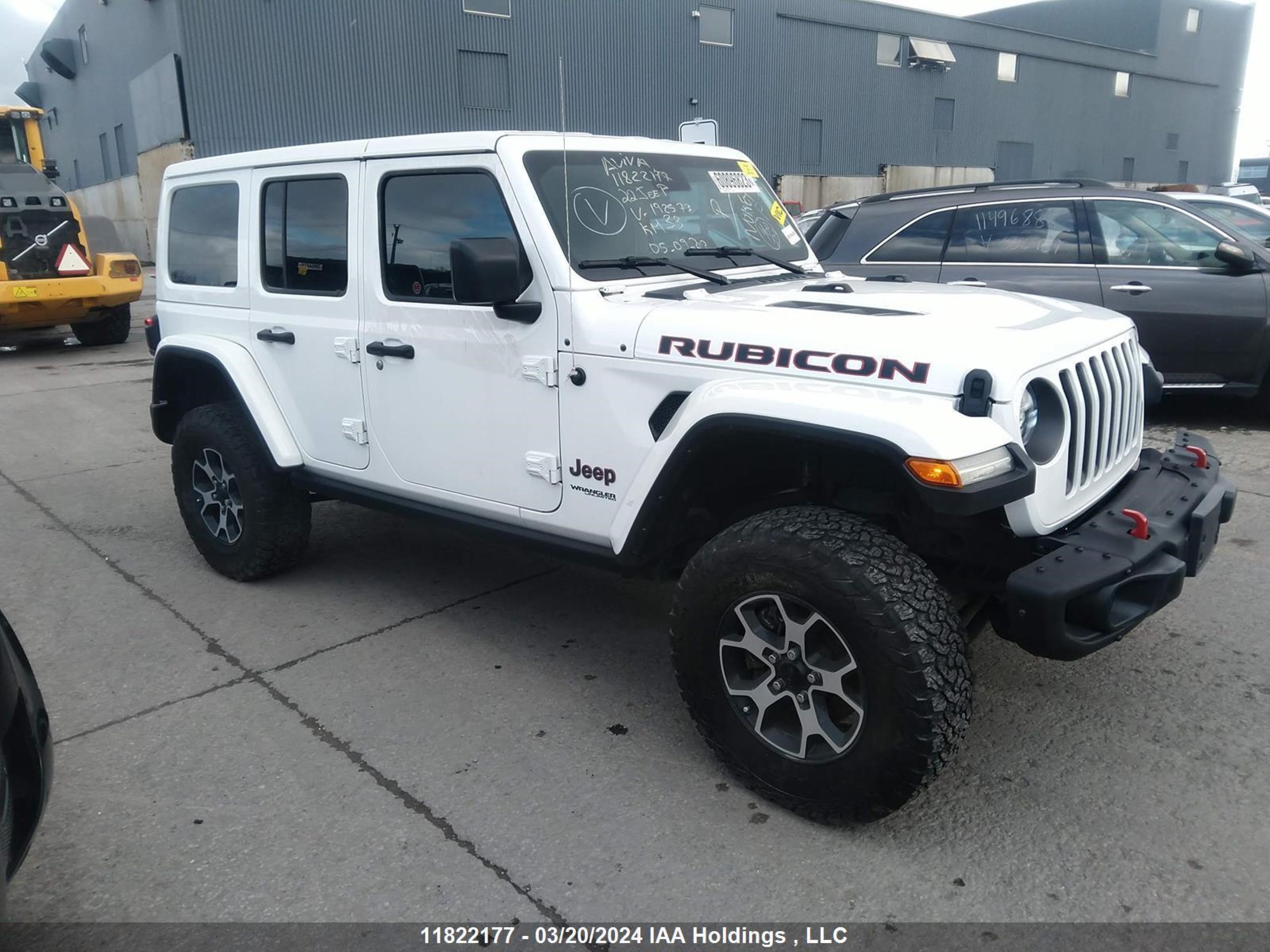 JEEP WRANGLER 2022 1c4hjxfg4nw192573