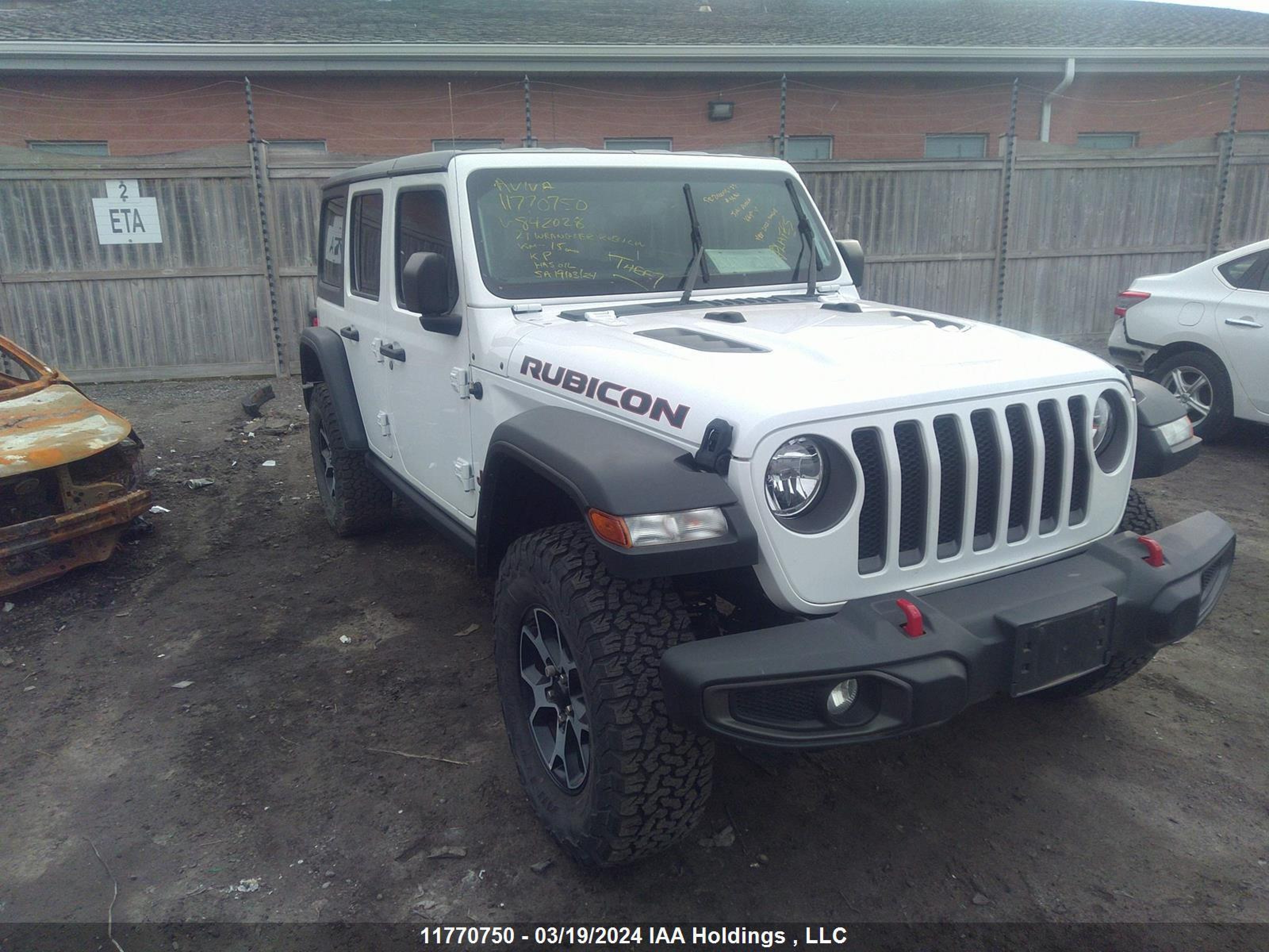 JEEP WRANGLER 2021 1c4hjxfn2mw842028