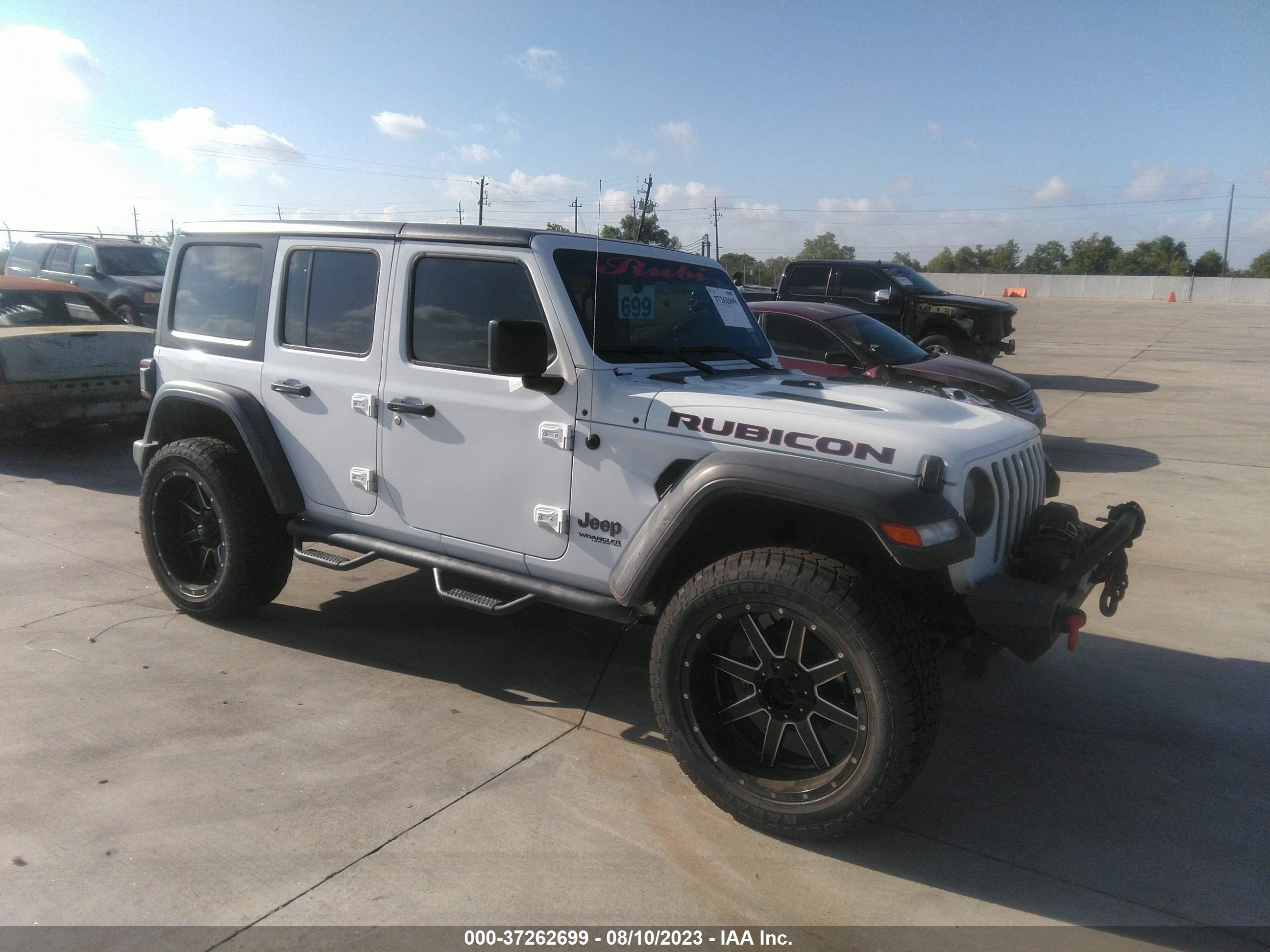 JEEP WRANGLER 2019 1c4hjxfn4kw526370