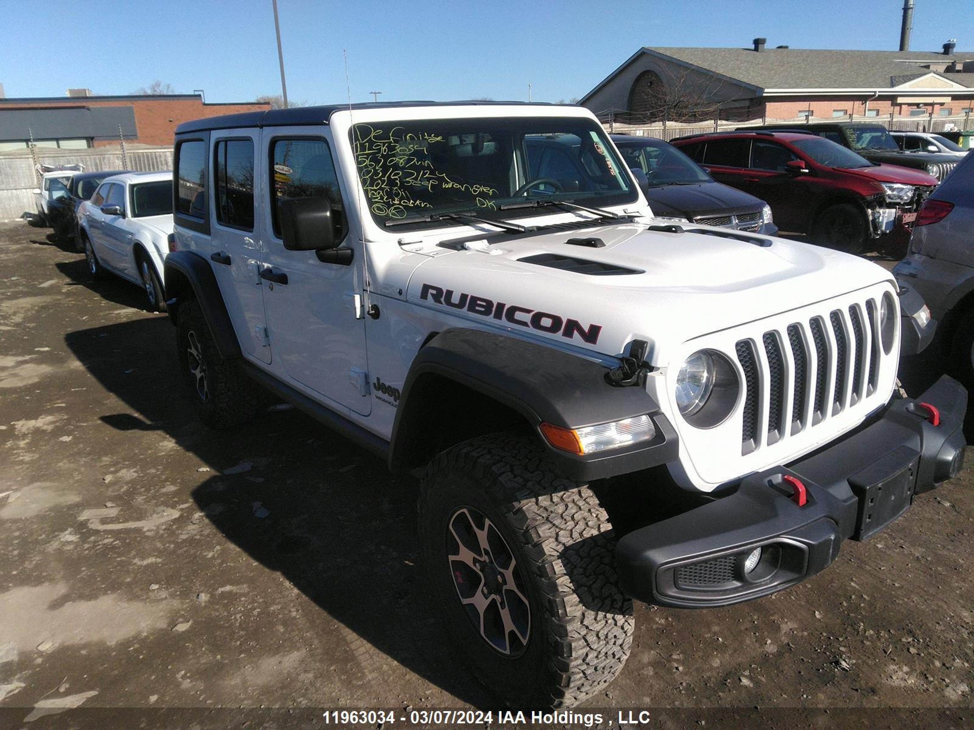 JEEP WRANGLER 2023 1c4hjxfn8pw563087