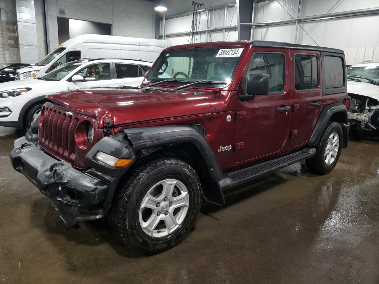 JEEP WRANGLER 2021 1c4hjxkn8mw608630