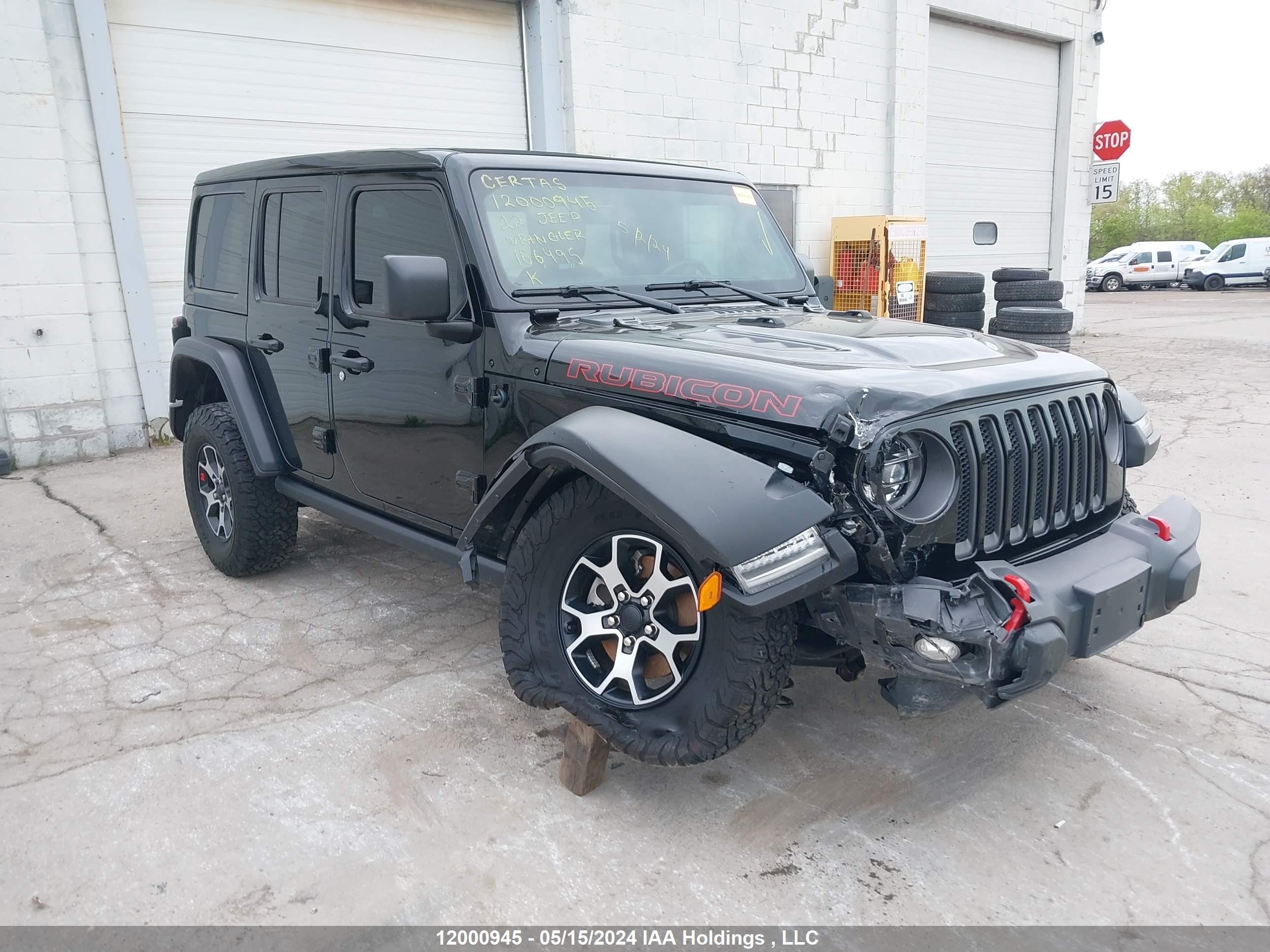 JEEP WRANGLER 2022 1c4jjxfm3nw186495