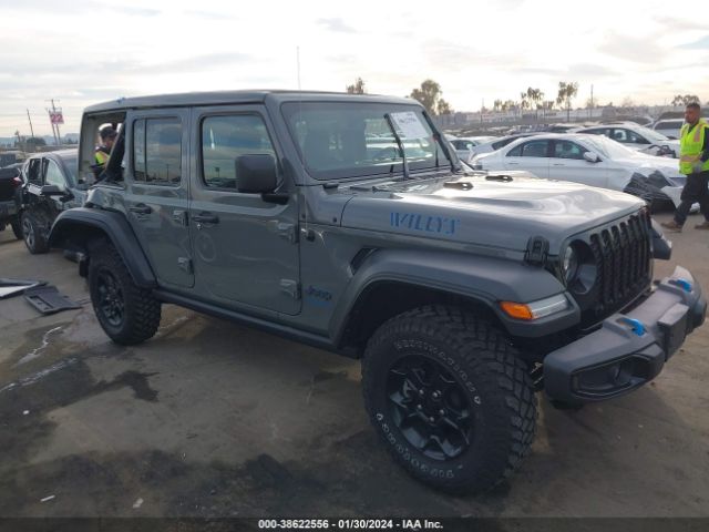 JEEP WRANGLER 4XE 2023 1c4jjxn63pw629721